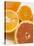 Glass of Orange Juice, Grapefruit and Oranges-null-Stretched Canvas