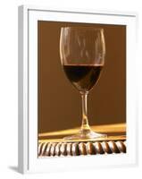 Glass of Red Chateau Belgrave, Haut-Medoc, Grand Crus Classee, France-Per Karlsson-Framed Photographic Print