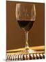 Glass of Red Chateau Belgrave, Haut-Medoc, Grand Crus Classee, France-Per Karlsson-Mounted Photographic Print