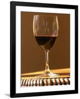 Glass of Red Chateau Belgrave, Haut-Medoc, Grand Crus Classee, France-Per Karlsson-Framed Photographic Print