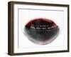 Glass of Red Wine, Bodega Del Fin Del Mundo, the End of the World, Neuquen, Patagonia, Argentina-Per Karlsson-Framed Photographic Print