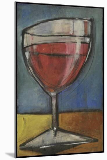 Glass of Red-Tim Nyberg-Mounted Giclee Print