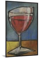 Glass of Red-Tim Nyberg-Mounted Giclee Print