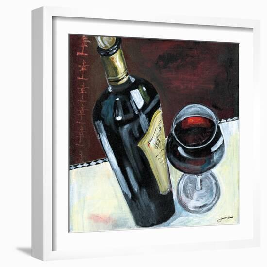 Glass of Red-Jennifer Garant-Framed Giclee Print