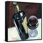 Glass of Red-Jennifer Garant-Framed Stretched Canvas