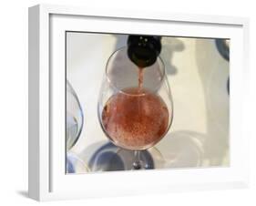 Glass of Rose, Champagne Jacquesson in Dizy, Vallee De La Marne, Ardennes, France-Per Karlsson-Framed Photographic Print