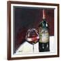 Glass of Syrah-Jennifer Garant-Framed Giclee Print