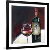 Glass of Syrah-Jennifer Garant-Framed Giclee Print