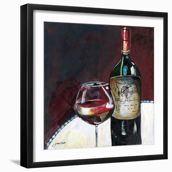 Glass of Syrah-Jennifer Garant-Framed Giclee Print