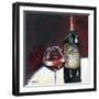 Glass of Syrah-Jennifer Garant-Framed Giclee Print