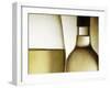 Glass of White Wine and Bottle-Steve Lupton-Framed Photographic Print