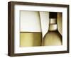 Glass of White Wine and Bottle-Steve Lupton-Framed Photographic Print