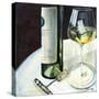 Glass of White-Jennifer Garant-Stretched Canvas