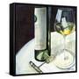 Glass of White-Jennifer Garant-Framed Stretched Canvas