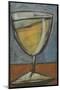 Glass of White-Tim Nyberg-Mounted Premium Giclee Print