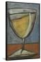 Glass of White-Tim Nyberg-Stretched Canvas