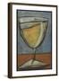 Glass of White-Tim Nyberg-Framed Giclee Print