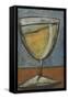 Glass of White-Tim Nyberg-Framed Stretched Canvas