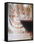 Glass of Wine, Chateau Baron Pichon Longueville, Pauillac, Medoc, Bordeaux, France-Per Karlsson-Framed Stretched Canvas