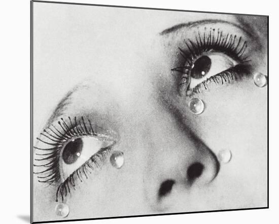 Glass Tears, 1932-Man Ray-Mounted Art Print