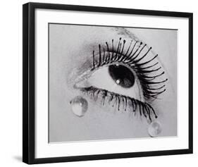Glass Tears-Man Ray-Framed Art Print
