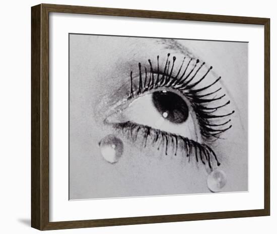Glass Tears-Man Ray-Framed Art Print