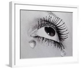 Glass Tears-Man Ray-Framed Art Print