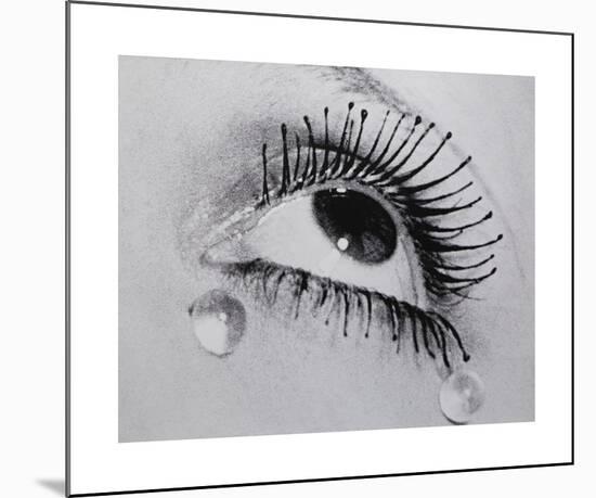 Glass Tears-Man Ray-Mounted Premium Giclee Print