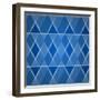 Glass Triangles Background-Den Rakhuba-Framed Art Print