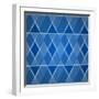 Glass Triangles Background-Den Rakhuba-Framed Art Print