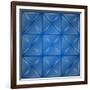 Glass Triangles Background-Den Rakhuba-Framed Art Print