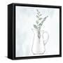 Glass Vase 1-Ann Bailey-Framed Stretched Canvas