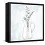 Glass Vase 1-Ann Bailey-Framed Stretched Canvas