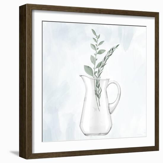 Glass Vase 1-Ann Bailey-Framed Art Print