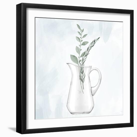 Glass Vase 1-Ann Bailey-Framed Art Print