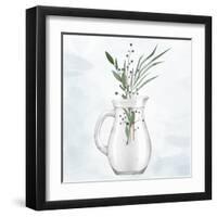 Glass Vase 2-Ann Bailey-Framed Art Print