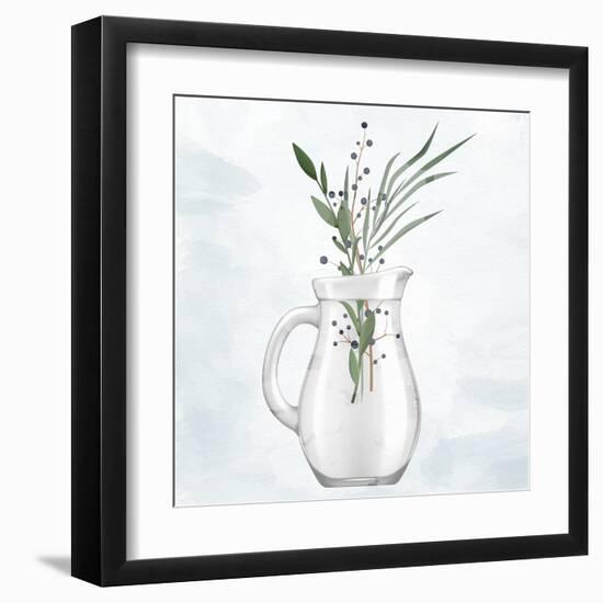 Glass Vase 2-Ann Bailey-Framed Art Print