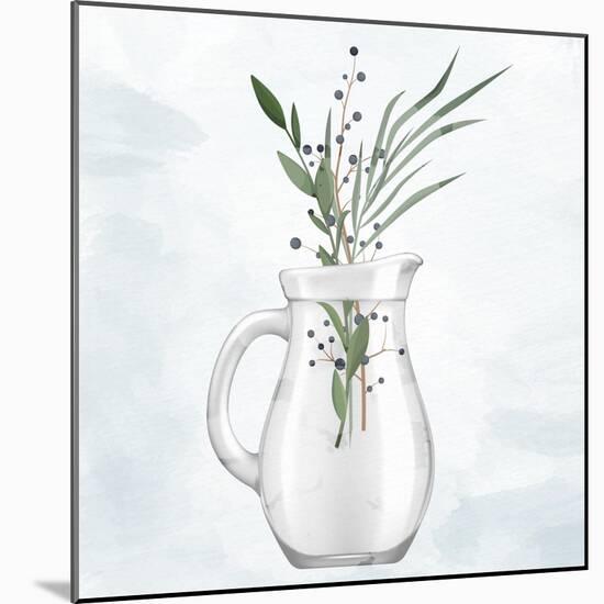 Glass Vase 2-Ann Bailey-Mounted Art Print