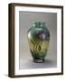 Glass Vase Decorated with Poppies, Ca 1900-Ambrogio da Fossano-Framed Giclee Print