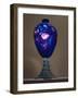 Glass Vase with Concentric Band Decorated with Polychrome Murrine and with Blown Glass Base-null-Framed Giclee Print