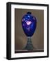 Glass Vase with Concentric Band Decorated with Polychrome Murrine and with Blown Glass Base-null-Framed Giclee Print