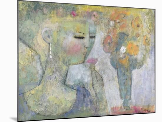 Glass Vase-Endre Roder-Mounted Giclee Print