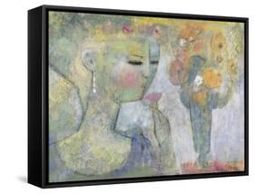 Glass Vase-Endre Roder-Framed Stretched Canvas