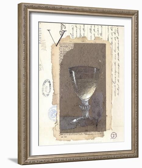 Glass-Gouny-Framed Art Print