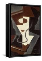 Glass-Juan Gris-Framed Stretched Canvas