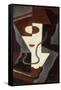 Glass-Juan Gris-Framed Stretched Canvas