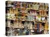 Glasses for Sale in the Souk, Medina, Marrakech (Marrakesh), Morocco, North Africa, Africa-Nico Tondini-Stretched Canvas