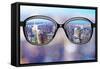 Glasses Looking To-peshkov-Framed Stretched Canvas