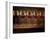 Glasses of Red Wine in a Row-Steve Lupton-Framed Photographic Print