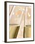 Glasses of Sparkling Wine with Twinkling Lights-Brigitte Protzel-Framed Photographic Print